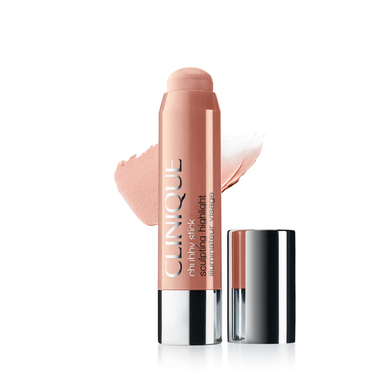 Clinique Chubby Stick front angled view showing compact design and easy application benefit