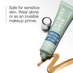 Clinique City Block pump dispensing product for easy, mess-free application benefit
