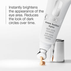 Clinique metal applicator close-up demonstrating cooling benefit