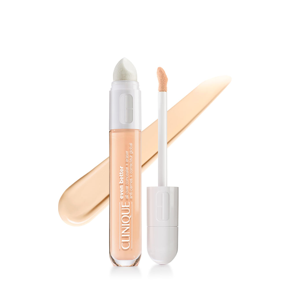 Clinique front packaging showing flax shade and full-coverage benefit