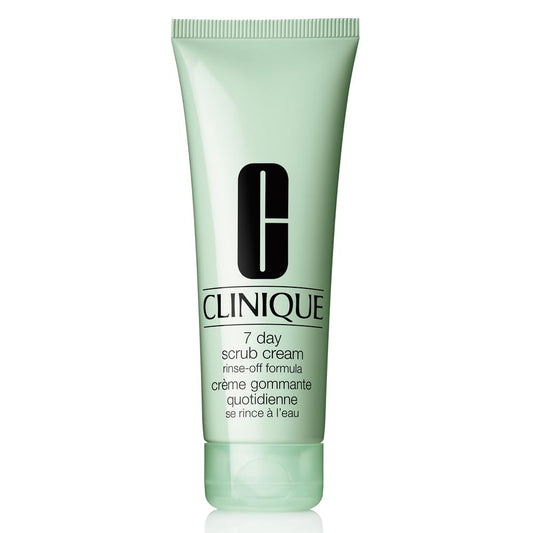Clinique front packaging showing cream tube and brand for clear identification and trust