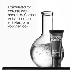 Clinique For Men cream texture close-up showing lightweight, hydrating finish