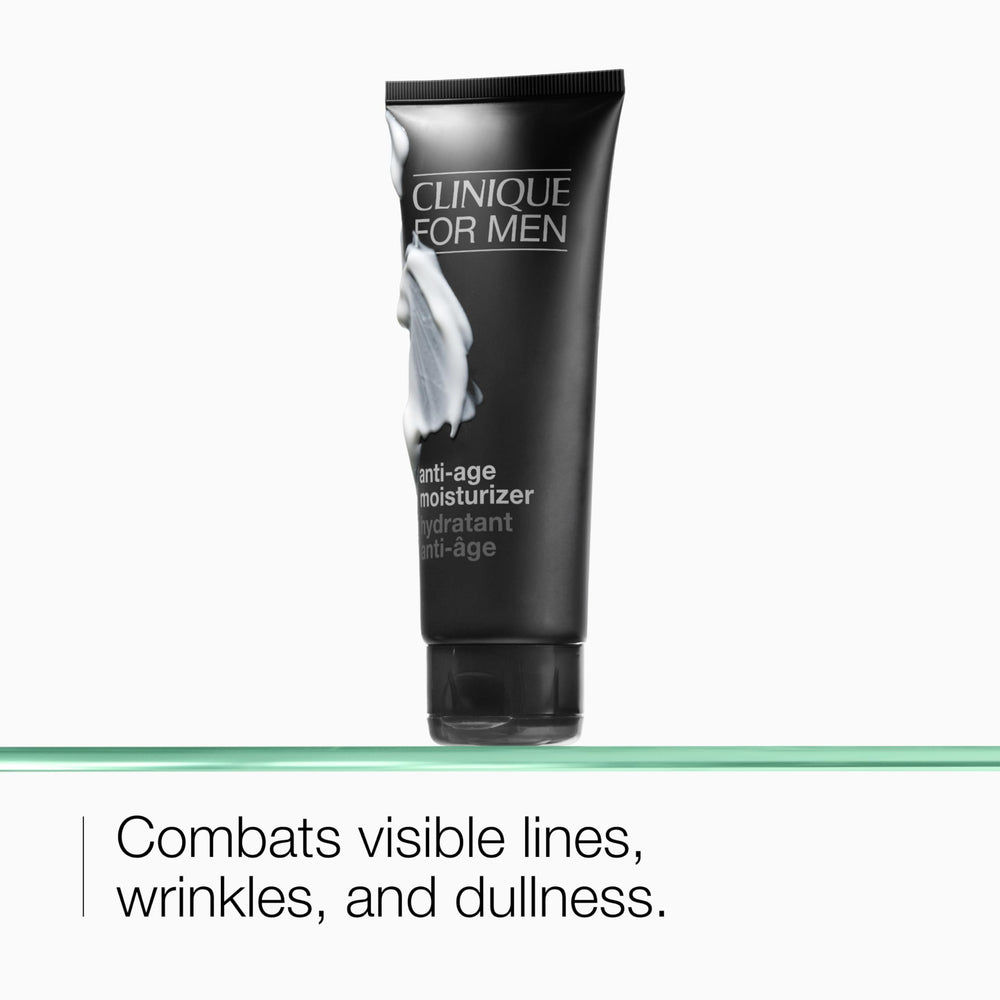 Clinique cream texture close-up highlighting lightweight, quick-absorbing finish