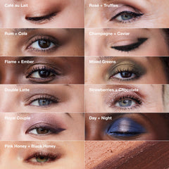 Clinique powder applicator detail displaying soft sponge for precise blending