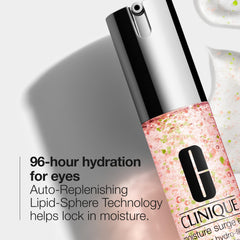 Clinique close-up pump and nozzle detail for controlled application benefit