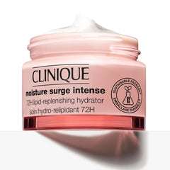 Clinique jar with aloe and cica ingredients emphasizing soothing benefit