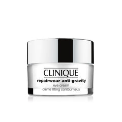 Clinique Repairwear front jar showing compact 0.5 fl oz size and clarity benefit