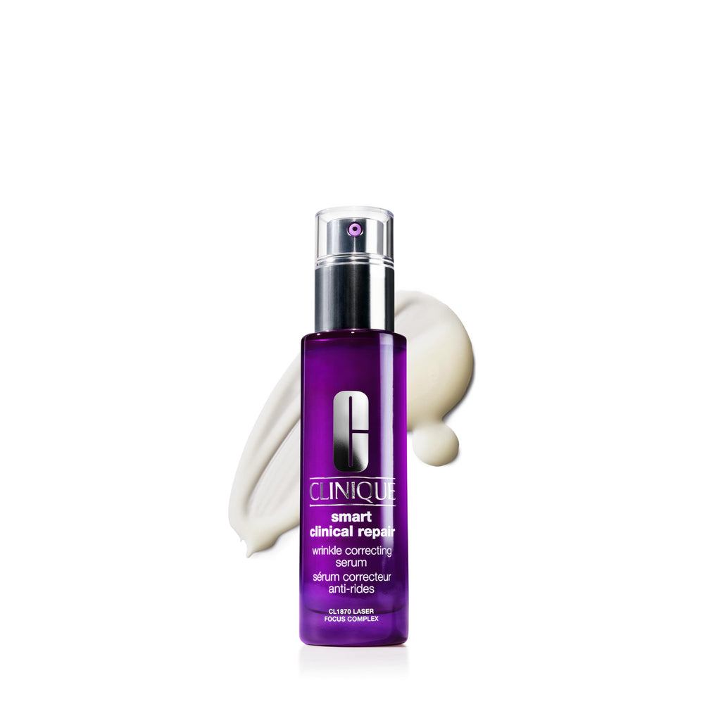 Clinique Smart Clinical Repair front bottle showing sleek packaging and anti-aging promise