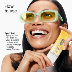 Clinique hyaluronic acid ingredient visual highlighting lasting moisture benefit