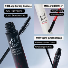 CLIO PROFESSIONAL 002 volume curling mini tube displaying compact travel-ready volume