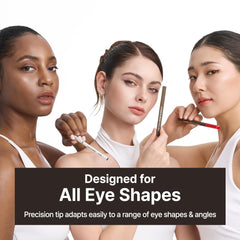 CLIO PROFESSIONAL in a makeup bag lifestyle shot showing portability and daily use