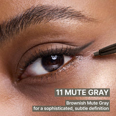 CLIO PROFESSIONAL single gray stroke on skin demonstrating smooth, tug-free glide