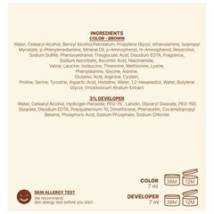 CLIONE PRIME ingredient label highlighting Vitamin C conditioning