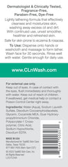 CLn bottle pump detail highlighting easy dispensing and hygienic use