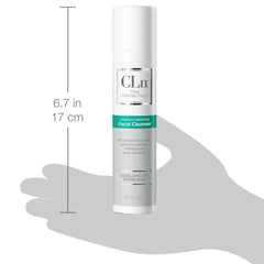 CLn cleanser displayed in clinical setting suggesting suitable pre and post procedure care