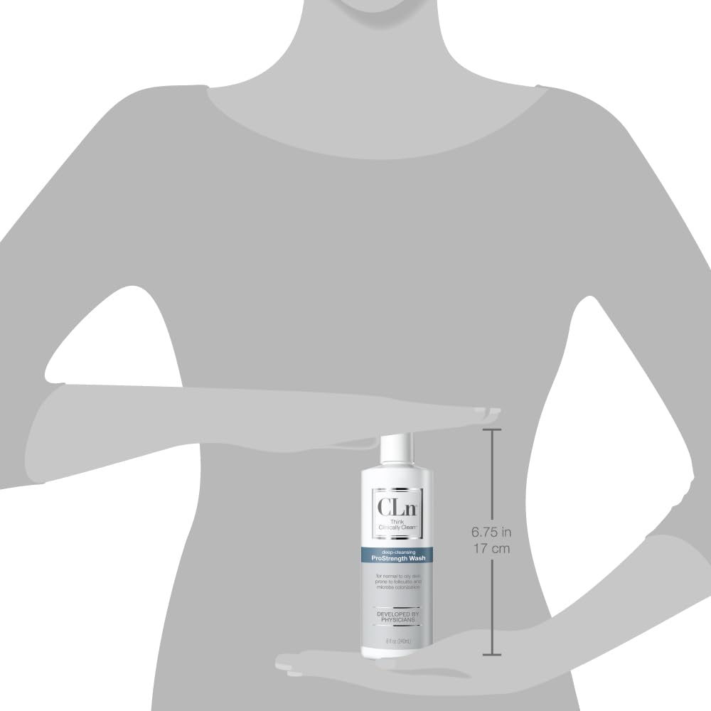 CLn ProStrength application under arm showing targeted odor-control cleansing benefit