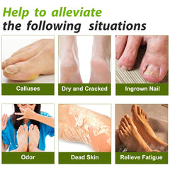 closewave before and after callus care demonstrating visible smoothing