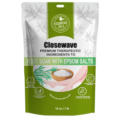 closewave front packaging showing 16 oz jar and benefits