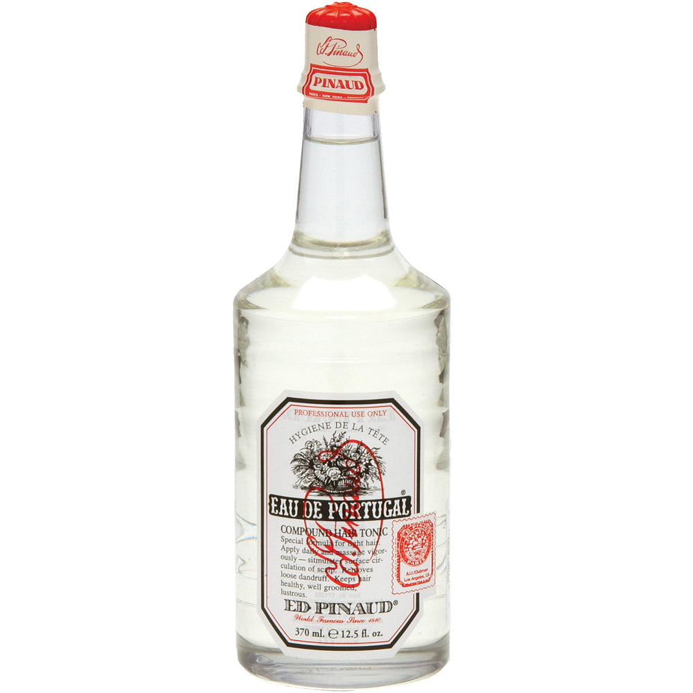 Clubman front packaging showing bottle and label, communicates trusted grooming