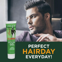 Clubman Pinaud gel texture on fingertip highlighting smooth, non-greasy conditioning