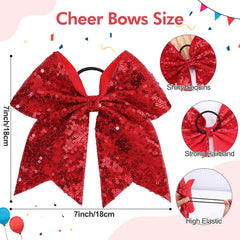 CN close-up of glitter ribbon texture and sewn sequins for durability
