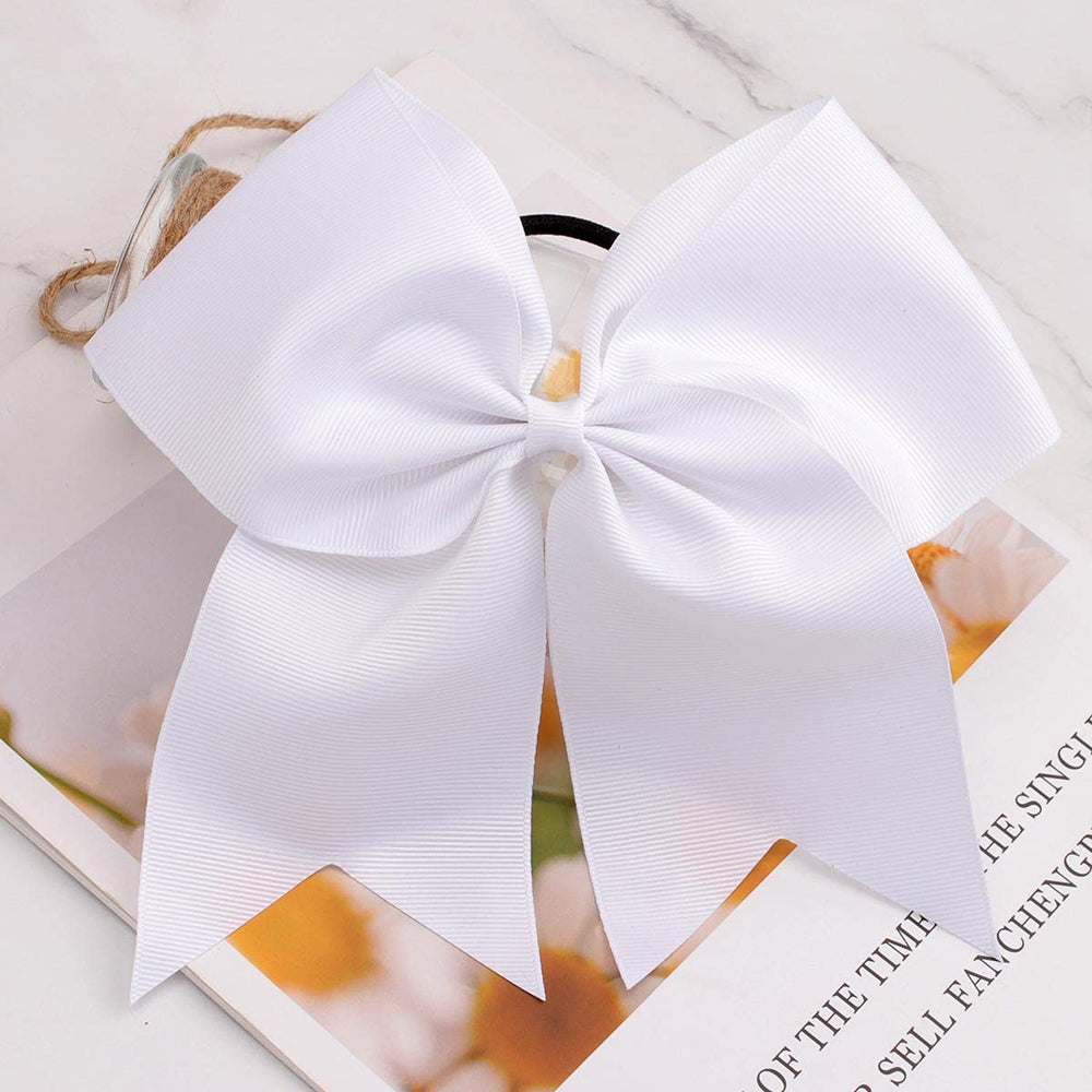 CN bow styled with cheer uniform highlights coordinated look