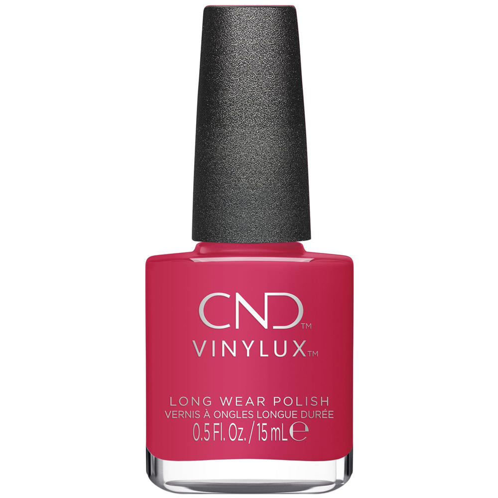 CND bottle front view showing Pink Bikini vibrant shade and brand