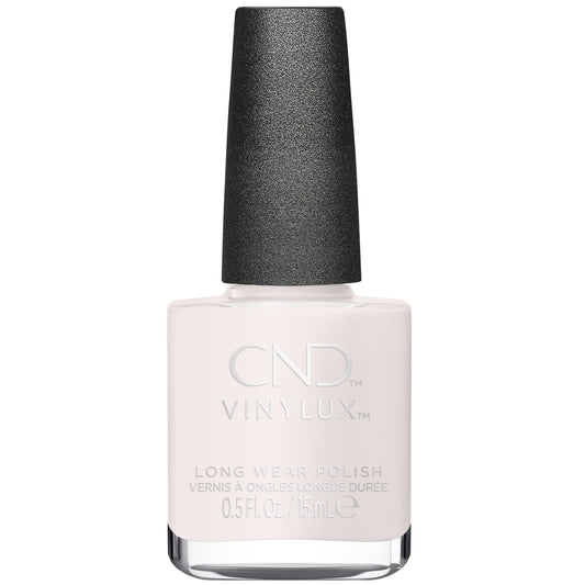 CND Romantique front bottle showing soft pink shade and branding benefit