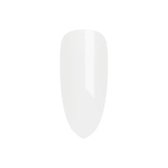 CND Vinylux brush stroke of Studio White demonstrating smooth application benefit