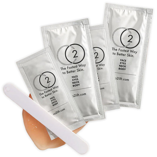 CO2Lift front packaging showing product benefits and two-count pack