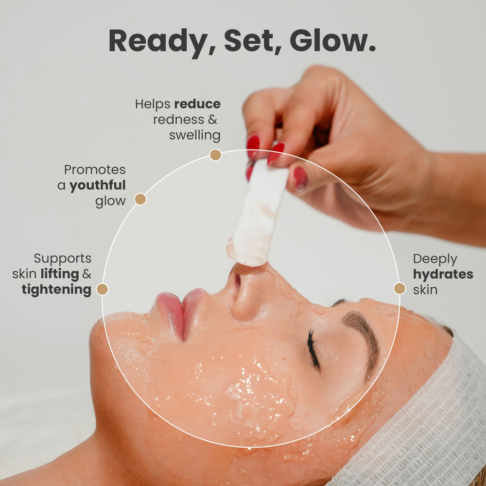CO2Lift single treatment open pouch illustrating ready-to-use professional care