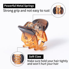 Cobahom clips holding bangs in place demonstrating discreet styling benefit