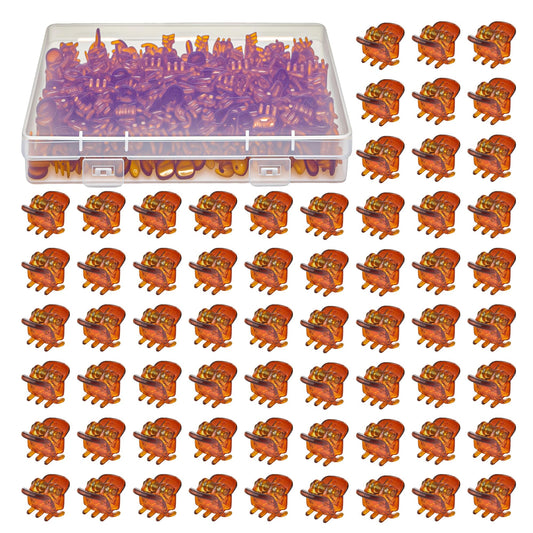 Cobahom front packaging showing 120 mini claw clips and convenient bulk supply