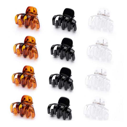 Cobahom front packaging view showing 12 mini clips and practical compact storage benefit