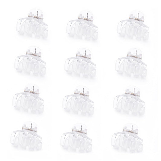 Cobahom front packaging showing 12 white mini clips and easy storage benefit
