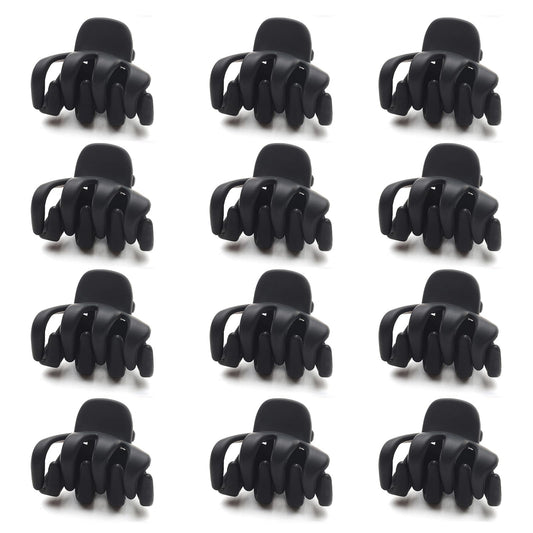 Cobahom matte black front view showing compact no-slip clip benefit