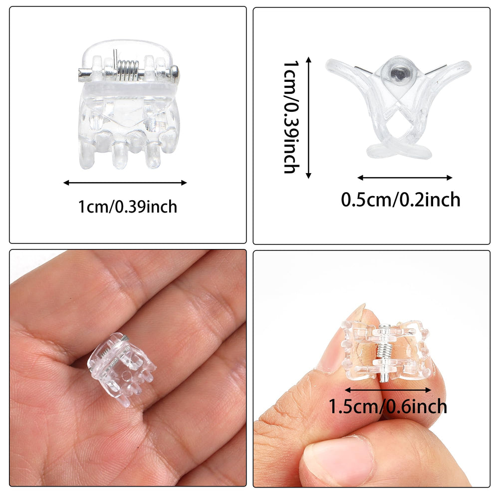Cobahom transparent clip texture illustrating low-profile look