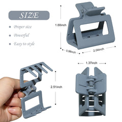 cobinaan clip securing half-up hairstyle for neat everyday look