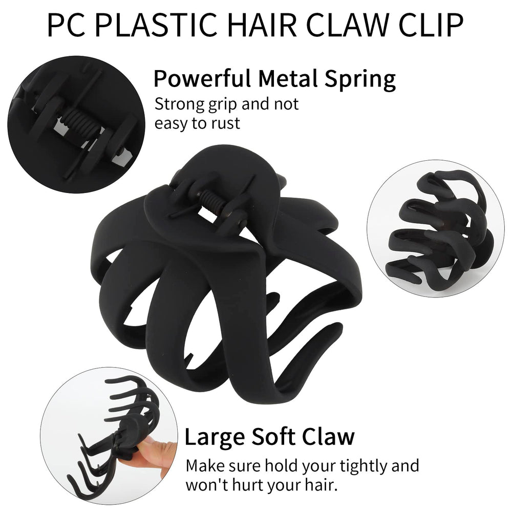 COCIDE four neutral-color clips laid flat showing outfit matching benefit