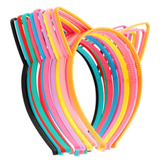 COCIDE front packaging showing twelve colorful cat ear headbands and easy gifting