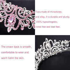 COCIDE tiara on hand size comparison showing scale and lightweight benefit