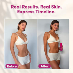 Coco & Eve application mitt in use for streak-free results