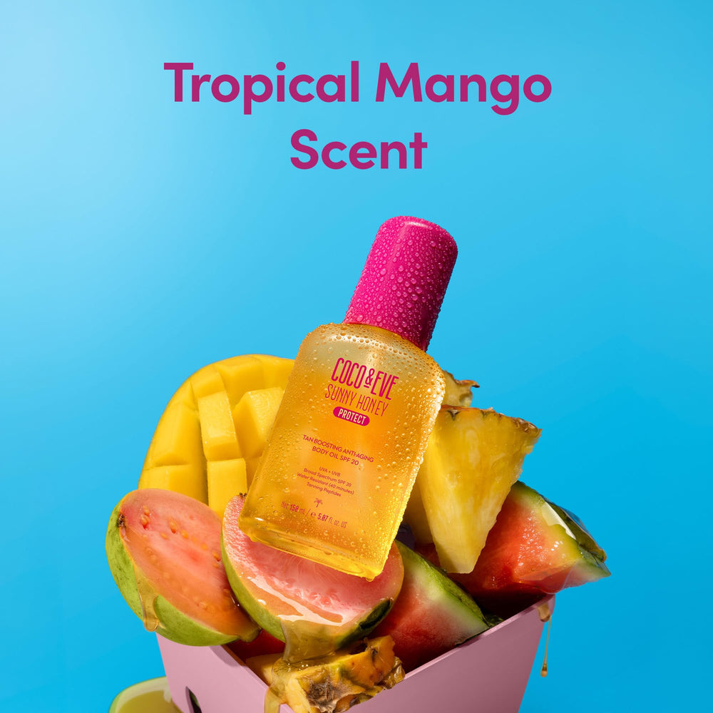 Coco & Eve back label showing ingredients and peptide complex benefit
