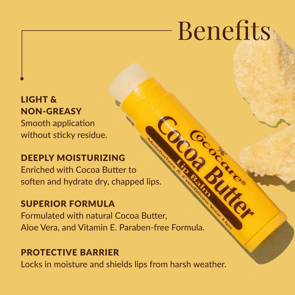 COCOCARE texture close-up highlighting creamy cocoa butter finish