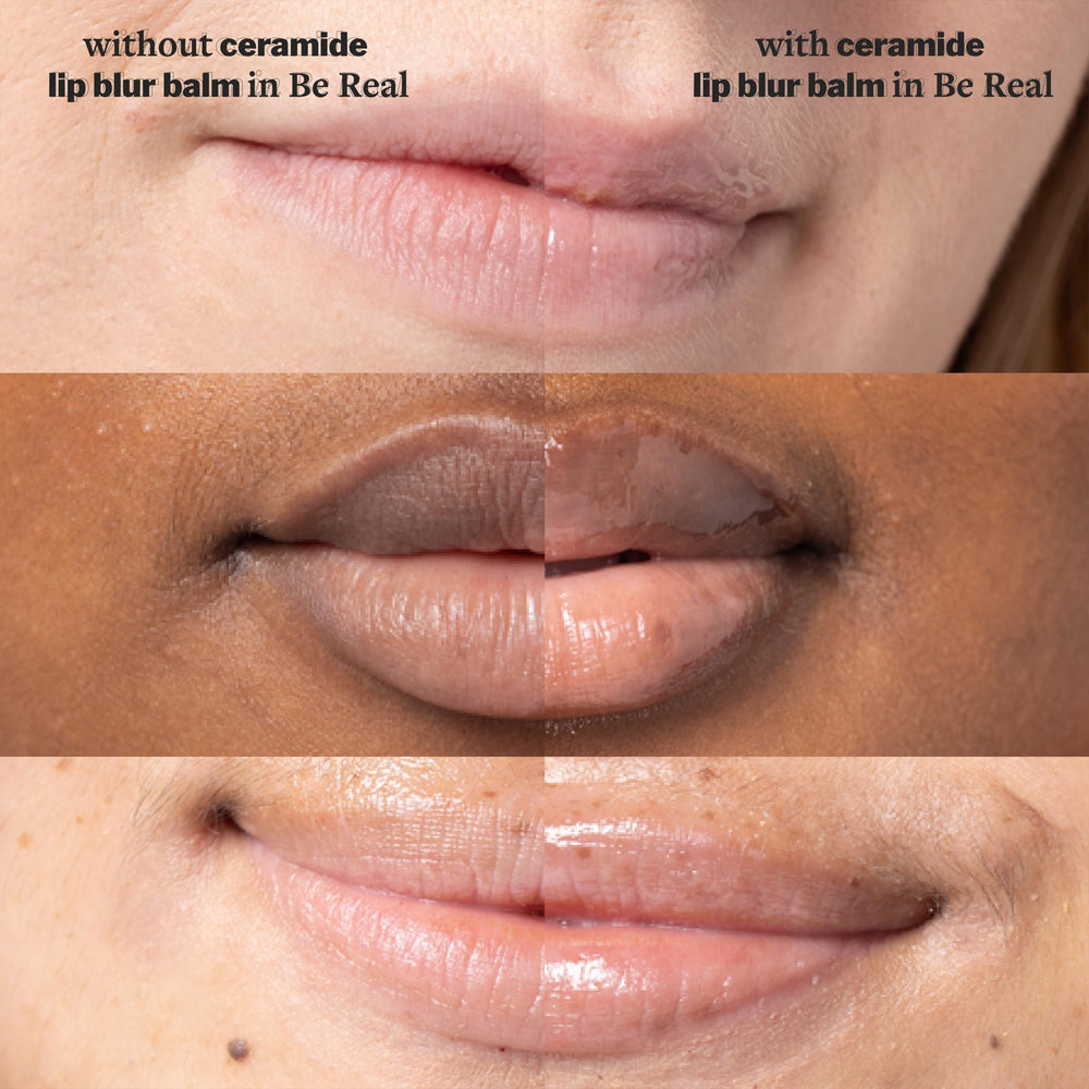 Cocokind balm texture closeup highlighting glossy cushiony finish and hydration
