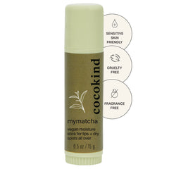 Cocokind Mymatcha front packaging shows compact design and portability benefit