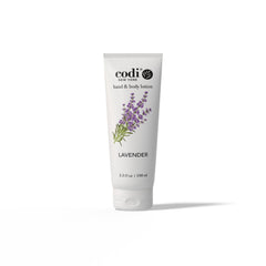 Codi N Codi lotion front packaging shows size and travel-friendly benefit