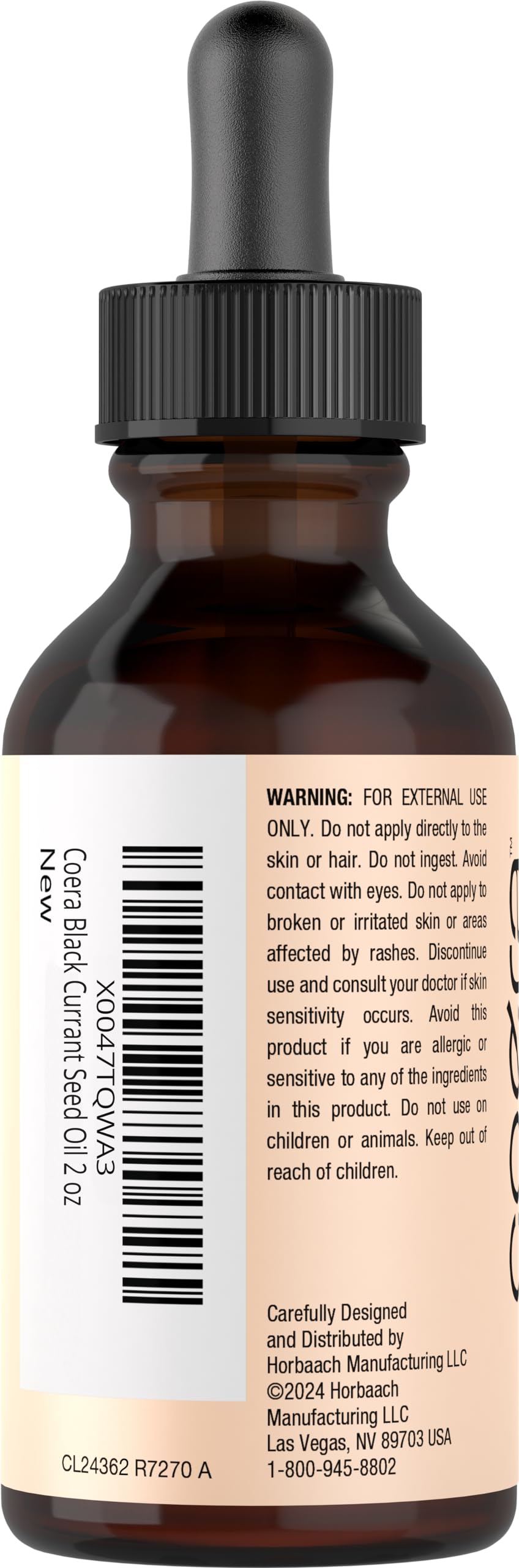 Coera oil texture close-up highlighting lightweight, absorbent feel