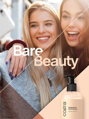 Coera serum smoothing dry hair ends to reduce frizz and add softness