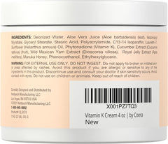 Coera open jar texture showing creamy consistency and quick absorption benefit